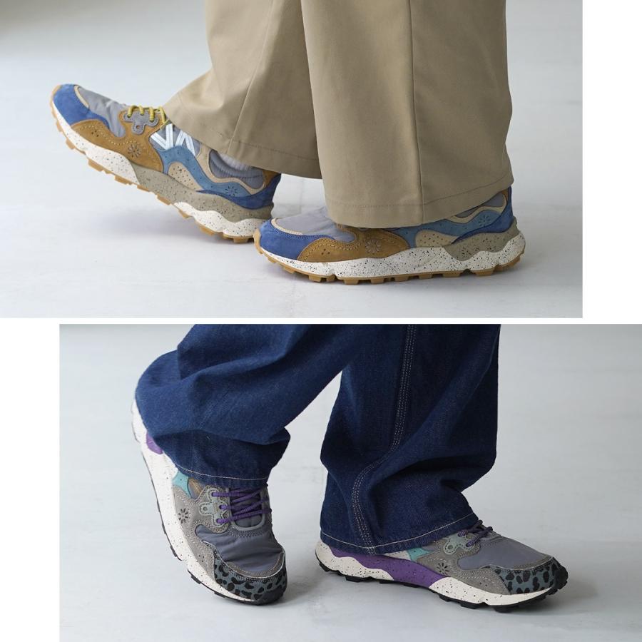 FLOWER MOUNTAIN（フラワーマウンテン） ヤマノスリー ピッグスエード×ナイロン スニーカー / メンズ 靴 シューズ アウトドア | FlowerMOUNTAIN | 17
