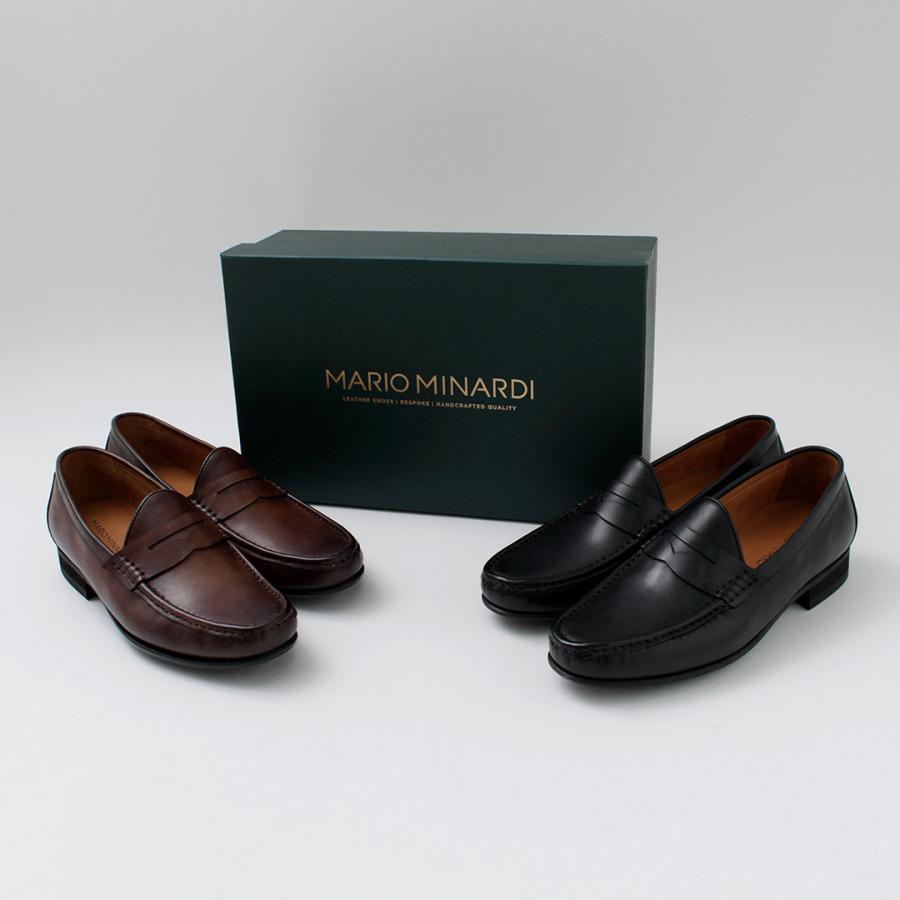 MARIO MINARDI（マリオミナルディ） コインローファー / 革靴 レザーシューズ ラバーソール メンズ |  | 05