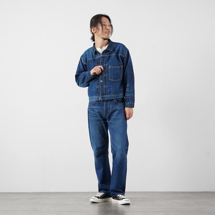 REMI RELIEF（レミ レリーフ） 12ozデニム 大戦モデルGジャン ブルー