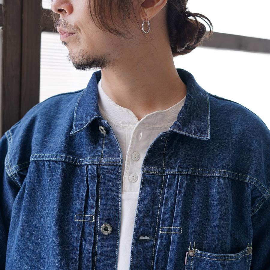 REMI RELIEF（レミ レリーフ） 12ozデニム 大戦モデルGジャン ブルー