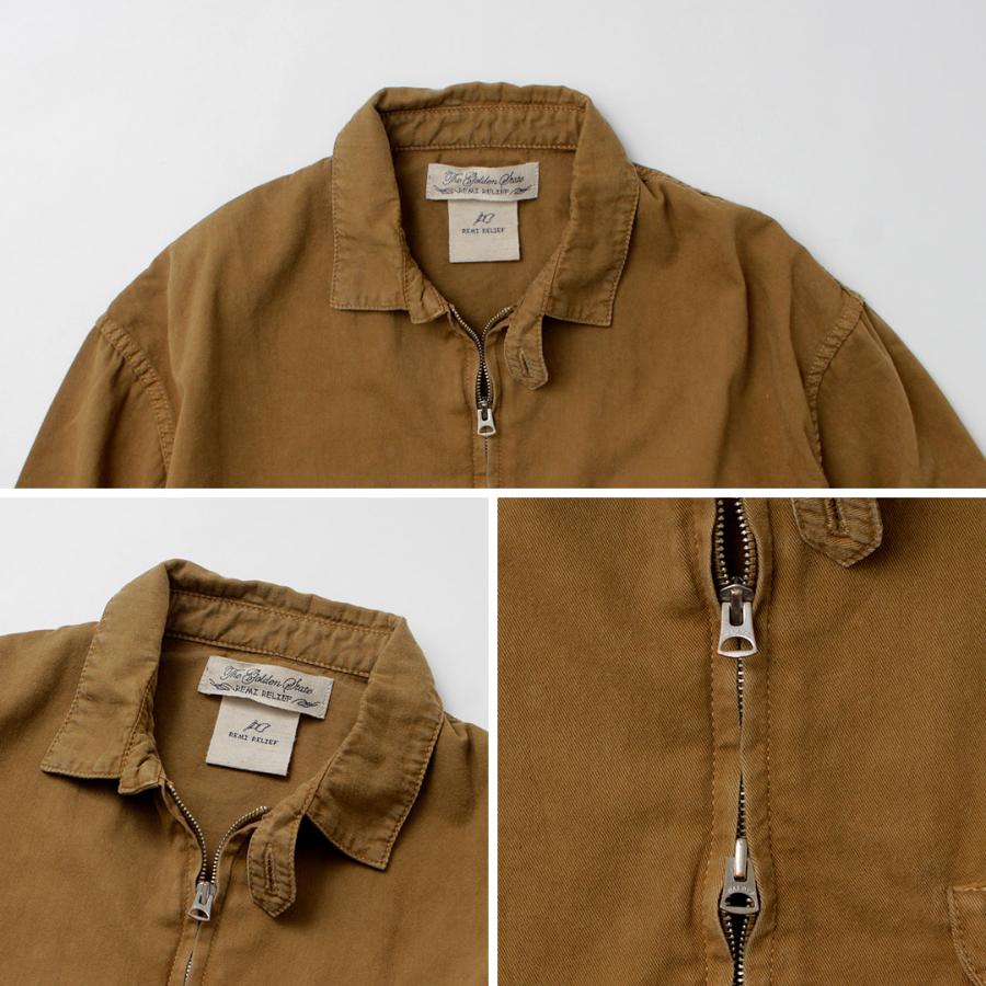 REMI RELIEF（レミレリーフ） ワークツイルスウィングトップ / コットンギャバジン スペシャル加工 メンズ 日本製 Work Twill Swing Top | REMI RELIEF | 18
