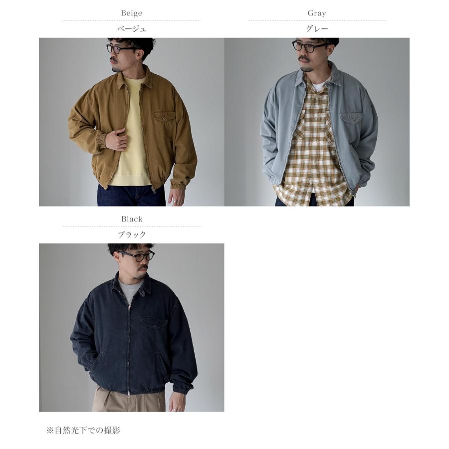 REMI RELIEF（レミレリーフ） ワークツイルスウィングトップ / コットンギャバジン スペシャル加工 メンズ 日本製 Work Twill Swing Top | REMI RELIEF | 04