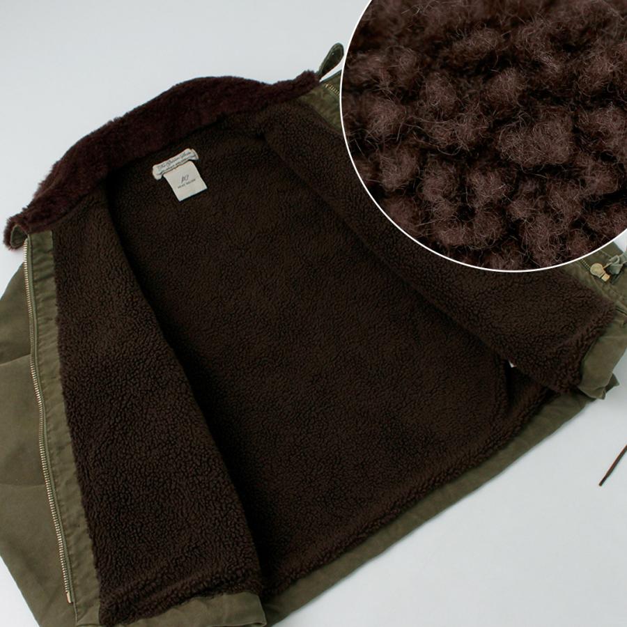 REMI RELIEF（レミレリーフ） デッキジャケット(ウールボア) / N-1 ミリタリー ジャケット メンズ 日本製 | REMI RELIEF | 07