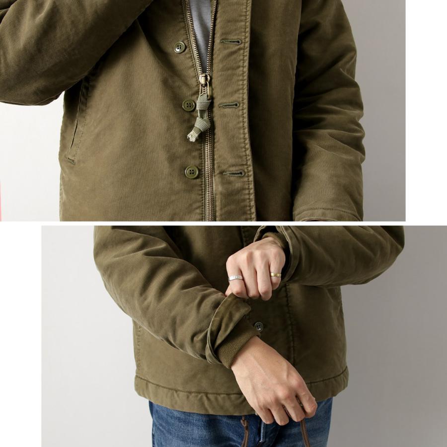 REMI RELIEF（レミ レリーフ） デッキジャケット(ウールボア) / N-1