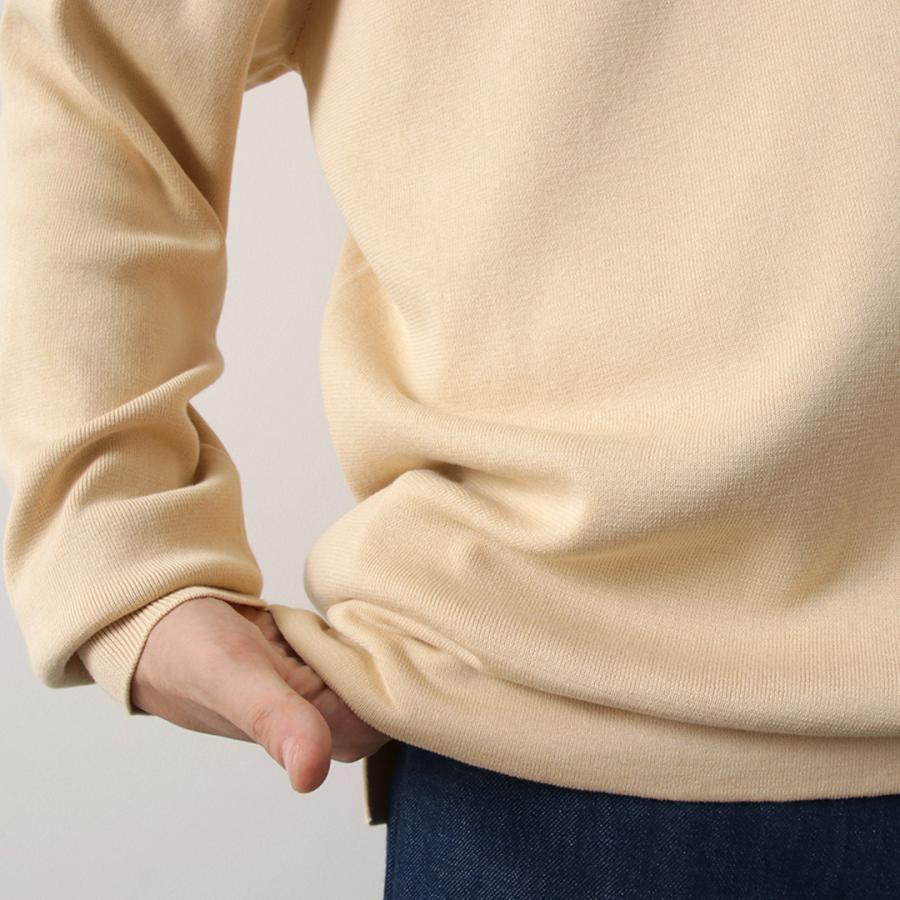 RYE TENDER（ライテンダー） マレー ニットポロ / メンズ トップス ポロシャツ 長袖 綿 無地 MURRAY POLO | RYE TENDER | 10