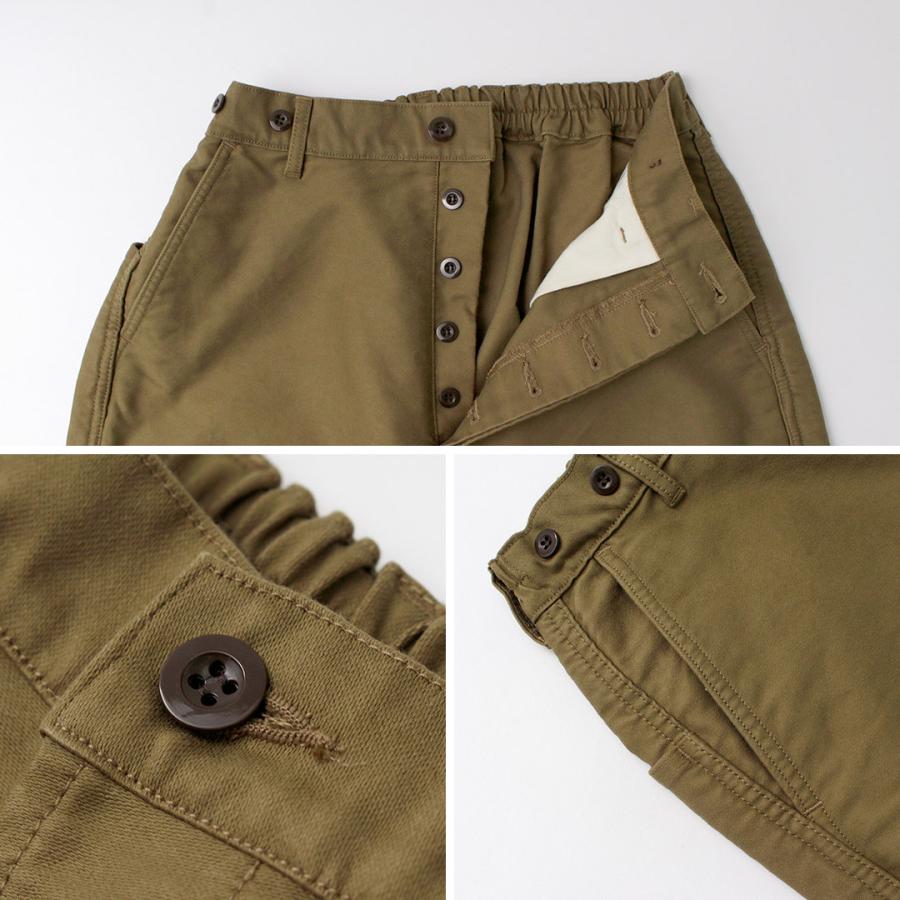 ORDINARY FITS（オーディナリーフィッツ） ジェームス フレンチ モールスキン / ワークパンツ イージーパンツ ワイド 日本製 | Ordinary fits | 12