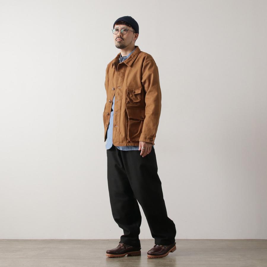 ORDINARY FITS（オーディナリーフィッツ） ジェームス フレンチ モールスキン / ワークパンツ イージーパンツ ワイド 日本製 | Ordinary fits | 06