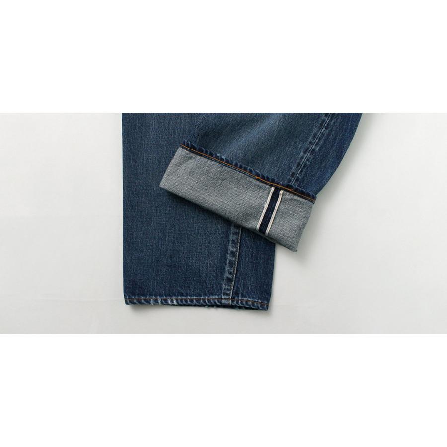 ORDINARY FITS（オーディナリーフィッツ） スタンダードデニム ユーズド / セルビッジデニム テーパード インディゴ 日本製 | Ordinary fits | 11
