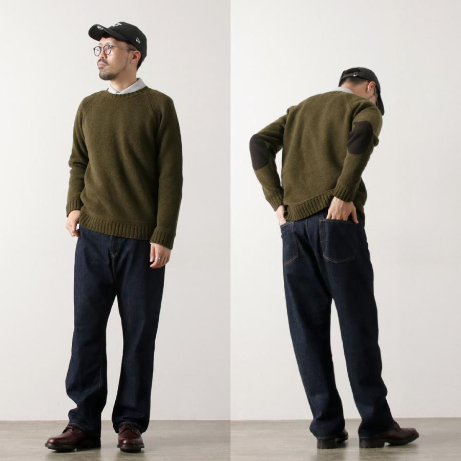 ORDINARY FITS（オーディナリーフィッツ） ルーズデニム ワンウォッシュ / セルビッジデニム テーパード インディゴ 日本製 | Ordinary fits | 13