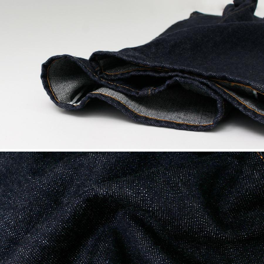 ORDINARY FITS（オーディナリーフィッツ） ルーズデニム ワンウォッシュ / セルビッジデニム テーパード インディゴ 日本製 | Ordinary fits | 05