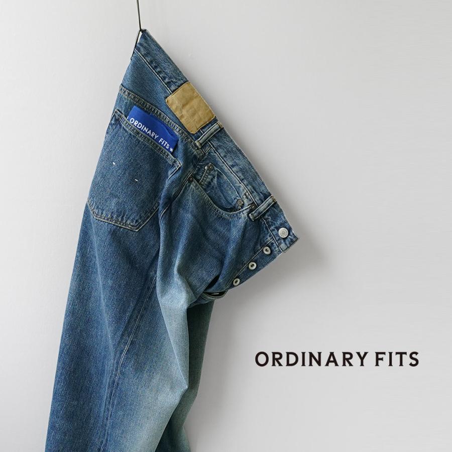 ORDINARY FITS（オーディナリーフィッツ） ルーズデニム ユーズド パンツ 12oz 日本製 2026年モデル / メンズ | Ordinary fits | 04