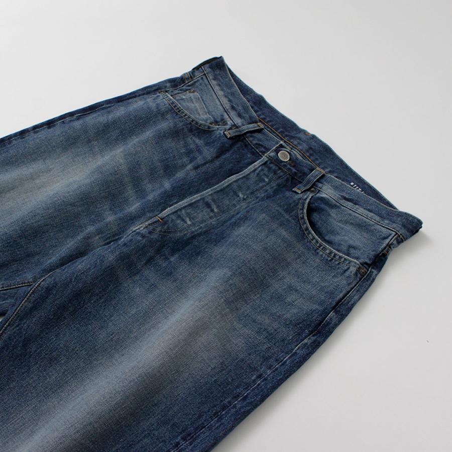 ORDINARY FITS（オーディナリーフィッツ） ルーズデニム ユーズド / セルビッジデニム テーパード インディゴ 日本製 | Ordinary fits | 06