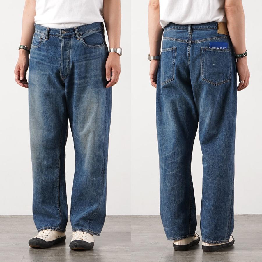 ORDINARY FITS（オーディナリーフィッツ） ルーズデニム ユーズド パンツ 12oz 日本製 2026年モデル / メンズ | Ordinary fits | 10