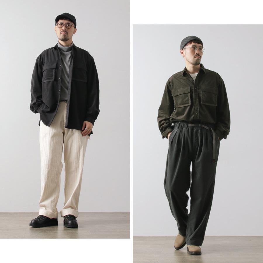 WHITE MOUNTAINEERING（ホワイトマウンテニアリング） ミッドガゼットスリーブ トリコット チェックシャツ / メンズ 長袖 柄 | WHITE MOUNTAINEERING | 14
