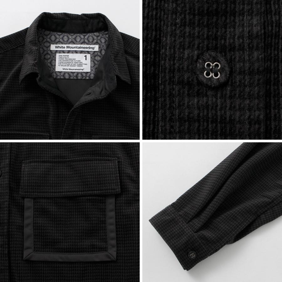 WHITE MOUNTAINEERING（ホワイトマウンテニアリング） ミッドガゼットスリーブ トリコット チェックシャツ / メンズ 長袖 柄 | WHITE MOUNTAINEERING | 15