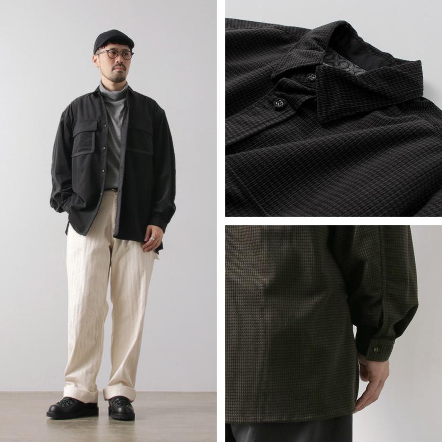 WHITE MOUNTAINEERING（ホワイトマウンテニアリング） ミッドガゼットスリーブ トリコット チェックシャツ / メンズ 長袖 柄 | WHITE MOUNTAINEERING | 05