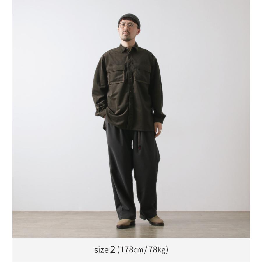 WHITE MOUNTAINEERING（ホワイトマウンテニアリング） ミッドガゼットスリーブ トリコット チェックシャツ / メンズ 長袖 柄 | WHITE MOUNTAINEERING | 06