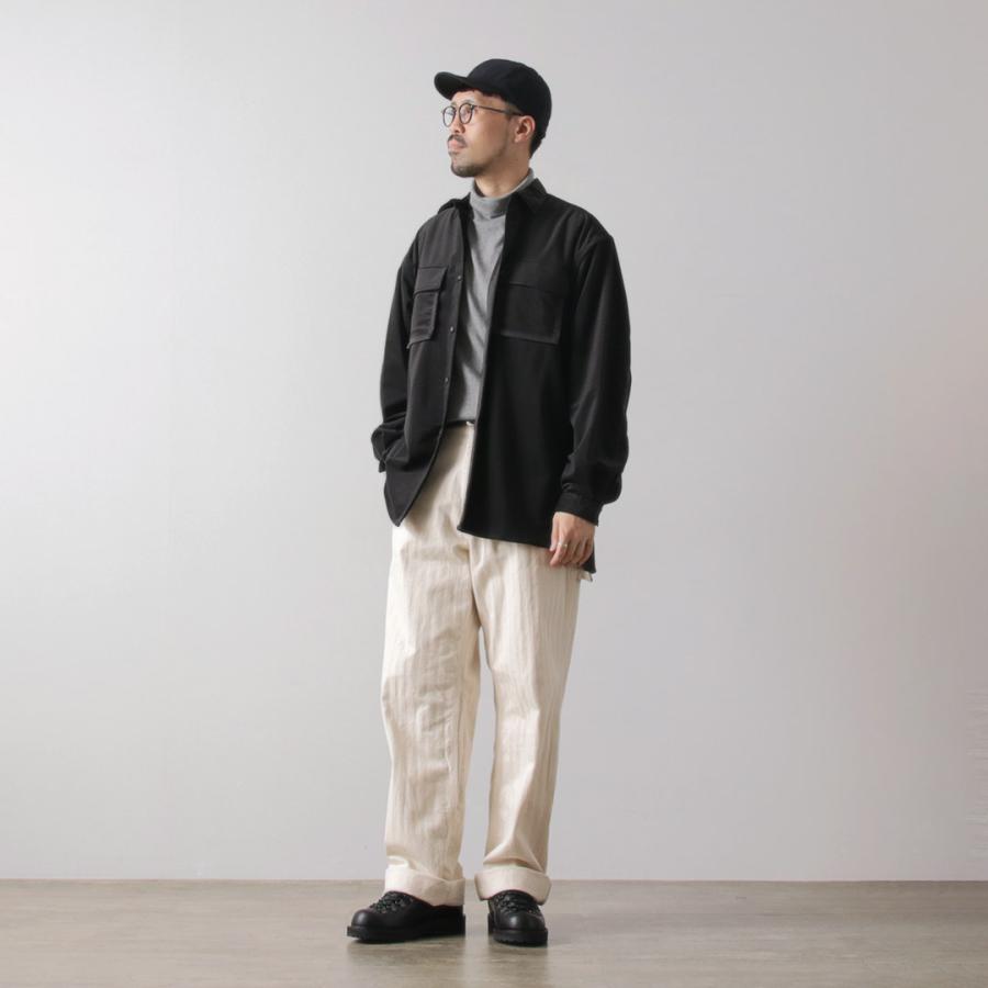 WHITE MOUNTAINEERING（ホワイトマウンテニアリング） ミッドガゼットスリーブ トリコット チェックシャツ / メンズ 長袖 柄 | WHITE MOUNTAINEERING | 07