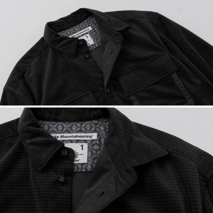 WHITE MOUNTAINEERING（ホワイトマウンテニアリング） ミッドガゼットスリーブ トリコット チェックシャツ / メンズ 長袖 柄 | WHITE MOUNTAINEERING | 10