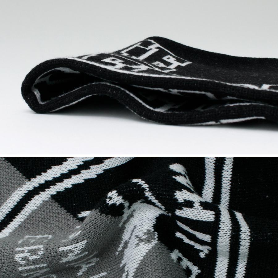 WHITE MOUNTAINEERING（ホワイトマウンテニアリング） フットボールマフラー / メンズ 柄 ニット WM FOOTBALL MUFFLER | WHITE MOUNTAINEERING | 04