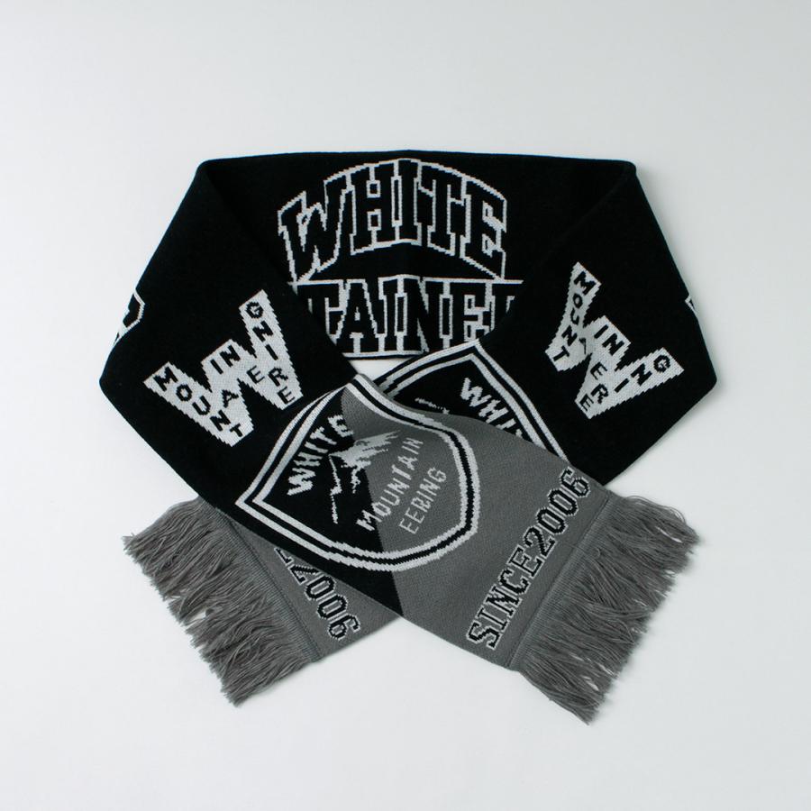 WHITE MOUNTAINEERING（ホワイトマウンテニアリング） フットボールマフラー / メンズ 柄 ニット WM FOOTBALL MUFFLER | WHITE MOUNTAINEERING | 05
