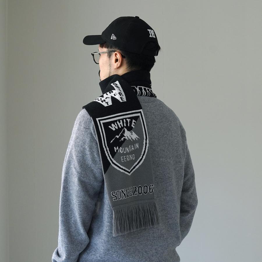 WHITE MOUNTAINEERING（ホワイトマウンテニアリング） フットボールマフラー / メンズ 柄 ニット WM FOOTBALL MUFFLER | WHITE MOUNTAINEERING | 08