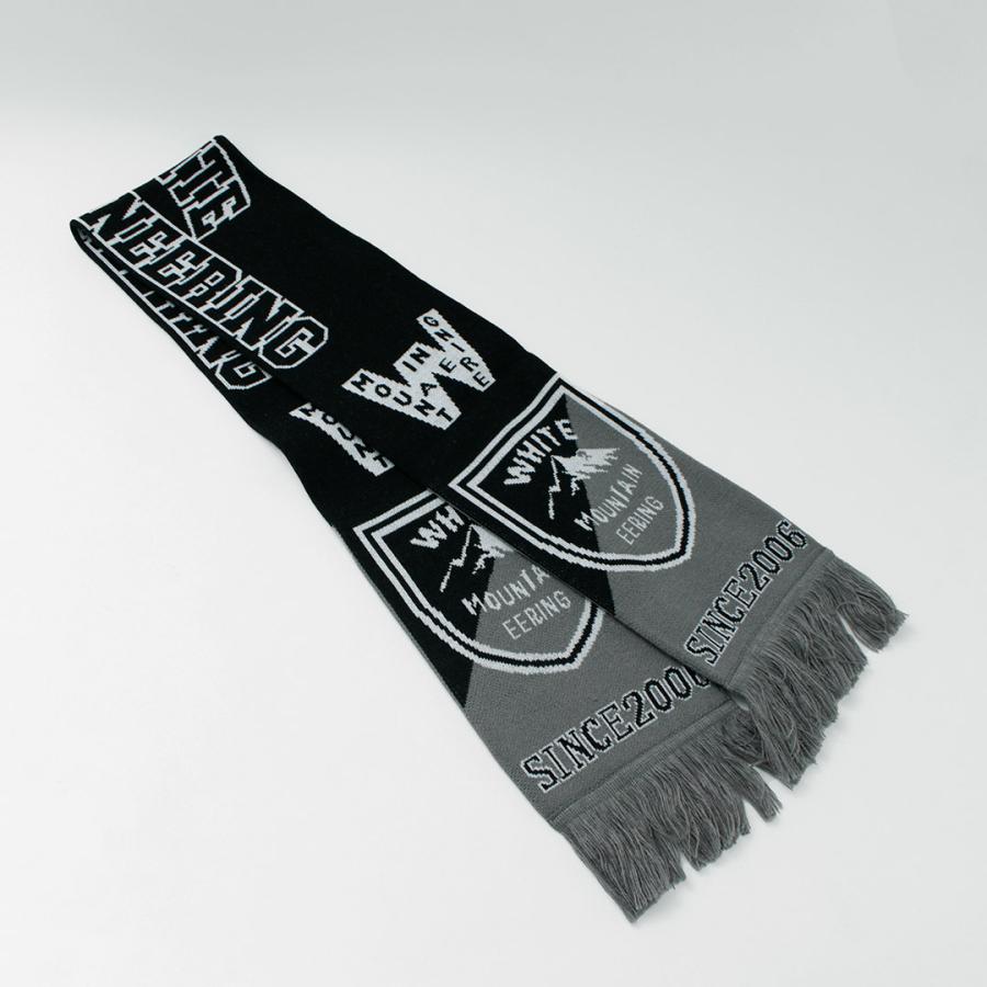 WHITE MOUNTAINEERING（ホワイトマウンテニアリング） フットボールマフラー / メンズ 柄 ニット WM FOOTBALL MUFFLER | WHITE MOUNTAINEERING | 09