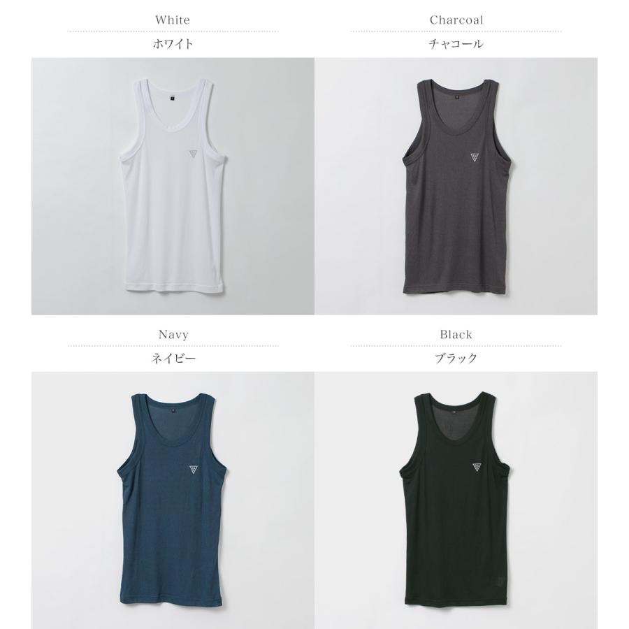 【動画あり】RAG（ラグ） エアードライ ブリザブル タンクトップ / メンズ インナー 速乾 メッシュ AIR DRY breathable Tank-Top | RAG | 05