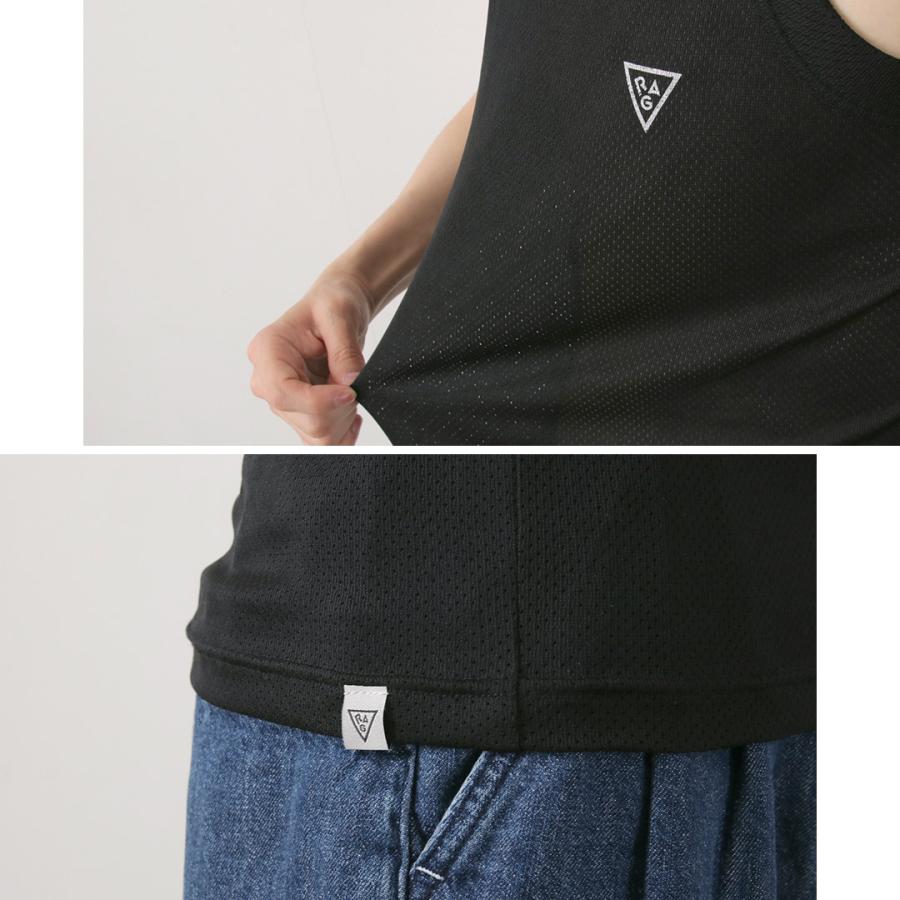【動画あり】RAG（ラグ） エアードライ ブリザブル タンクトップ / メンズ インナー 速乾 メッシュ AIR DRY breathable Tank-Top | RAG | 11