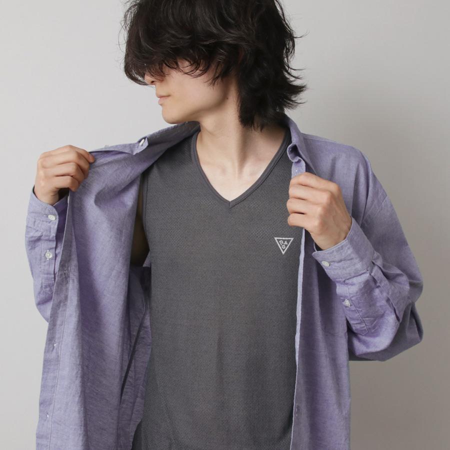 【動画あり】RAG（ラグ） エアードライ ブリザブル Vネック ノースリーブ / メンズ インナー 速乾 AIR DRY breathable V-neck Sleeveless | RAG | 10