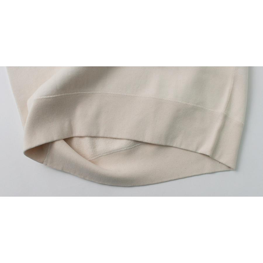 BARNS（バーンズ） 小寸 ガゼット クルーネック スウェット / メンズ 裏起毛 V字ガゼット クルーネック 無地 日本製 | BARNS OUTFITTERS | 17