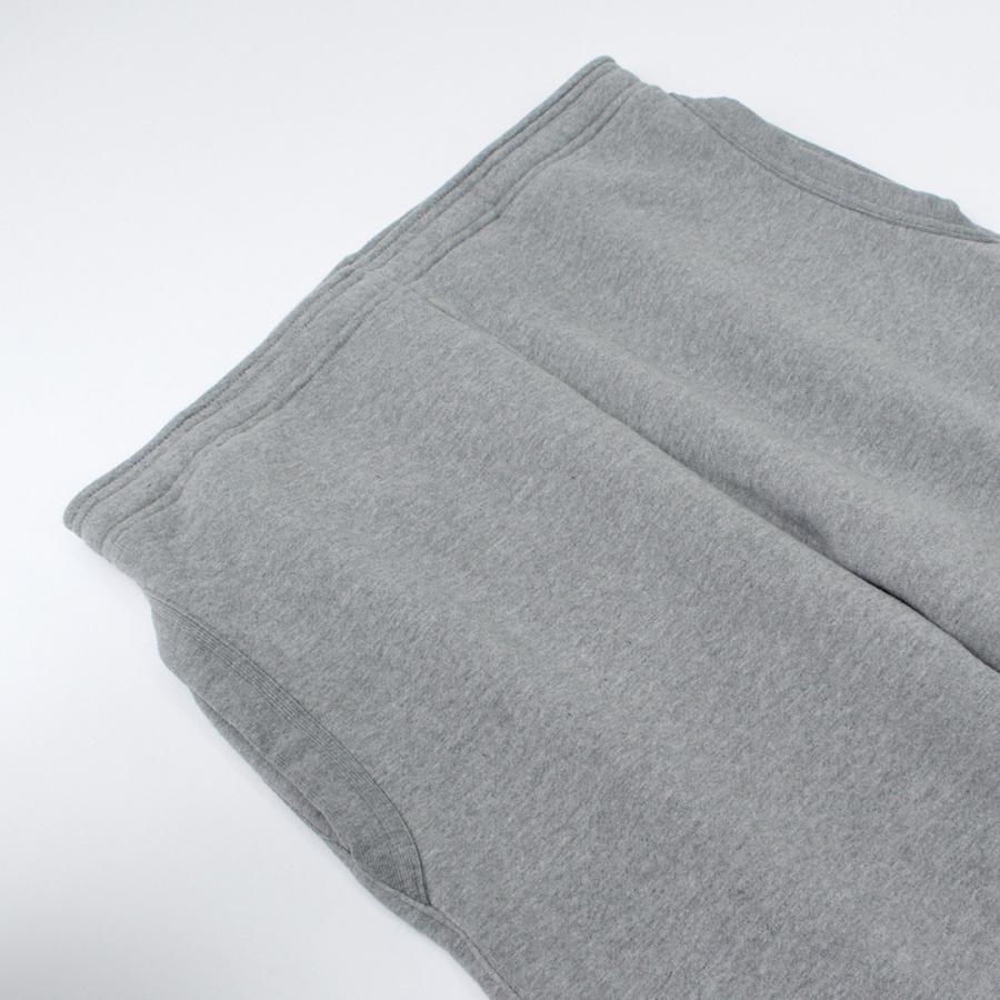 BARNS（バーンズ） 小寸 ワイドテーパードパンツ / スウェット メンズ 裏起毛 中厚手 日本製 WIDE TAPERED PANTS COZUN | BARNS OUTFITTERS | 07