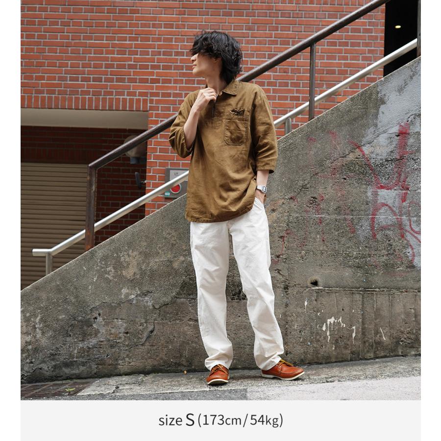 JAPAN BLUE JEANS（ジャパンブルージーンズ） 別注 備前壱号 ネップ Lポケット ワークパンツ / メンズ ボトムス ロング 日本製 | JAPAN BLUE JEANS | 14