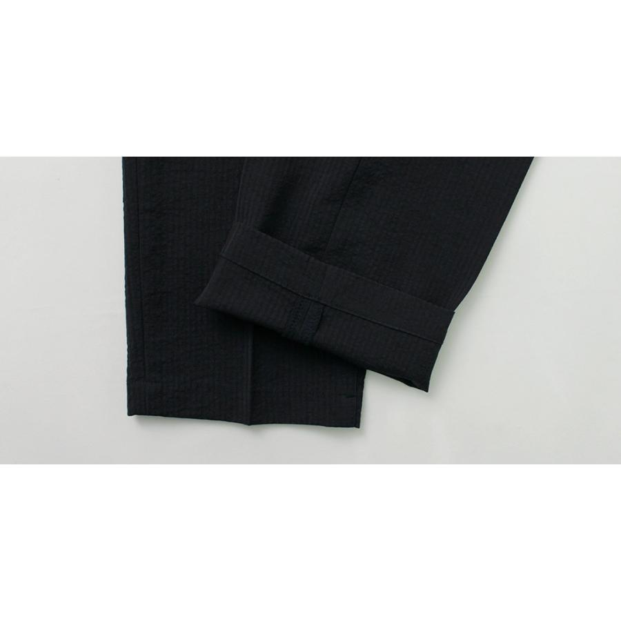 JAPAN BLUE JEANS（ジャパンブルージーンズ） 別注 シアサッカー サマーオフィサー トラウザー / メンズ ボトムス テーパード | JAPAN BLUE JEANS | 14