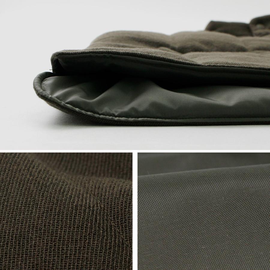 FUJITO（フジト） スキーベスト ウールサージ / メンズ アウター ベスト 前開き 中綿 日本製 Ski Vest | FUJITO | 09