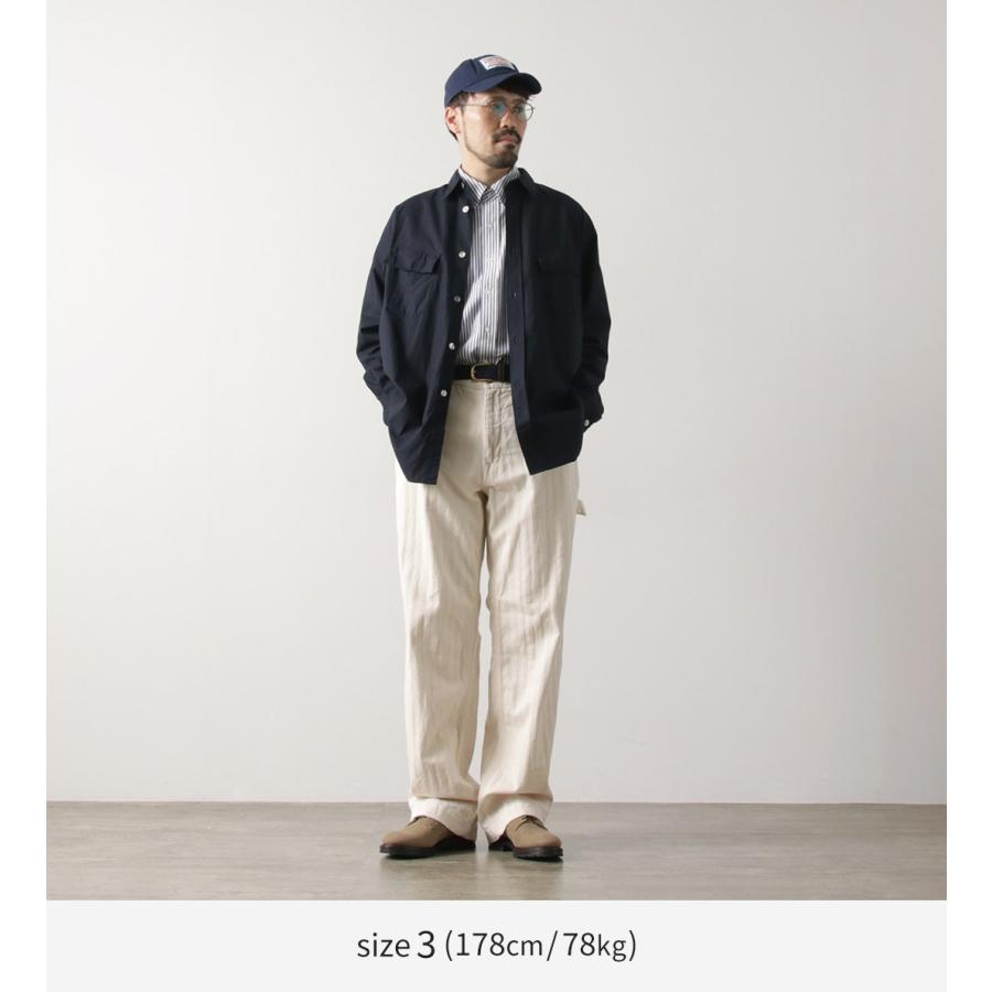 FUJITO（フジト） ファティーグシャツ リップストップ / メンズ 長袖 ミリタリー 無地 日本製 Fatigue Shirt | FUJITO | 05