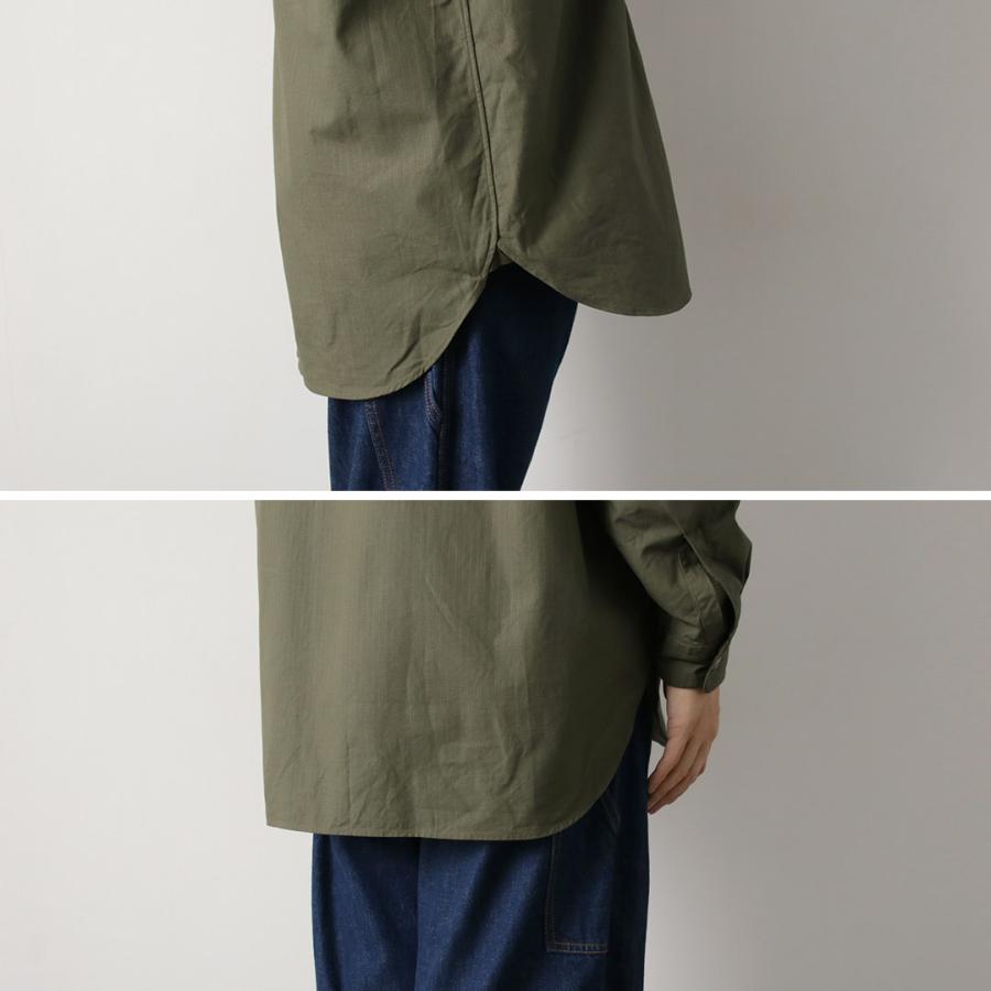 FUJITO（フジト） ファティーグシャツ リップストップ / メンズ 長袖 ミリタリー 無地 日本製 Fatigue Shirt | FUJITO | 10