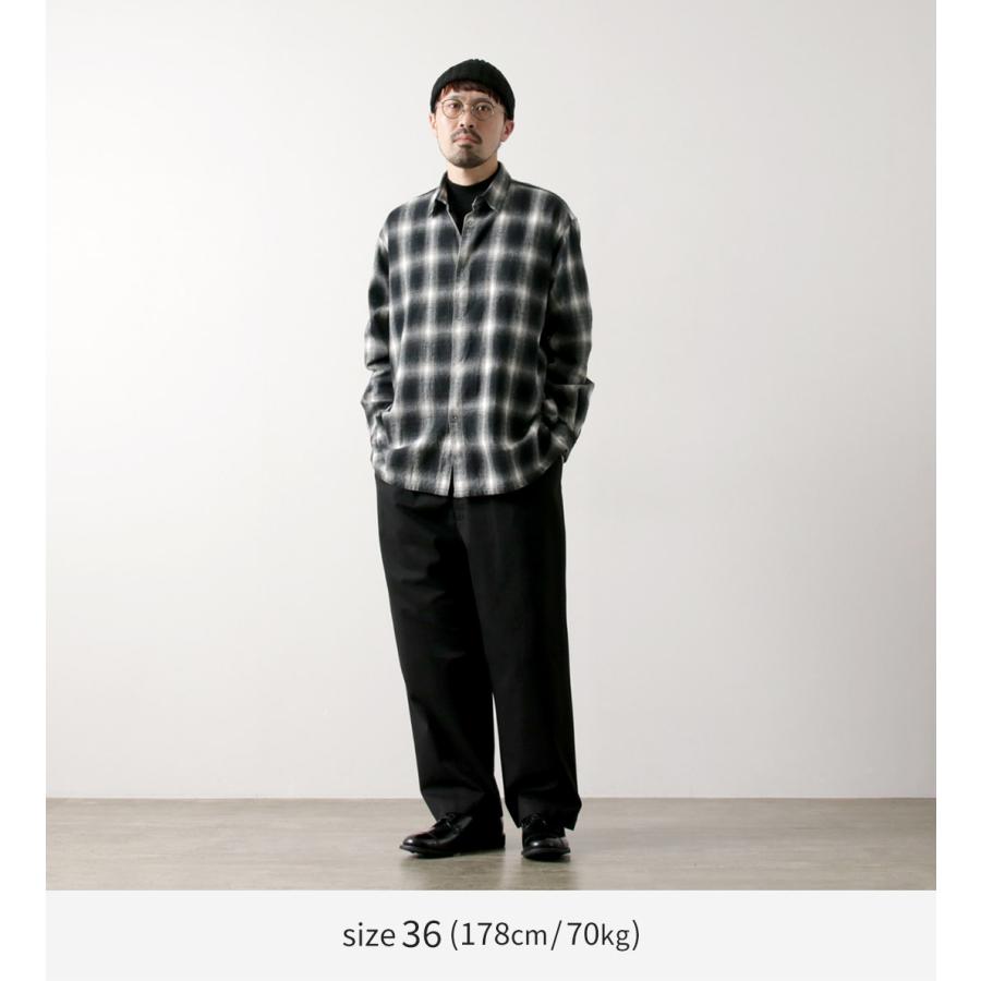 FUJITO（フジト） 2タック トラウザー チノ / メンズ チノパン 綿 コットン 日本製 2 Tuck Trousers | FUJITO | 05
