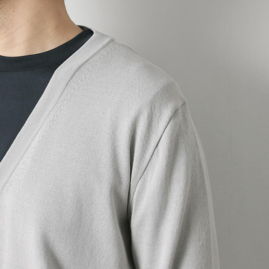 MOONCASTLE（ムーンキャッスル） アイスコットン カーディガン / メンズ サマーニット 接触冷感 長袖 | MOONCASTLE | 15