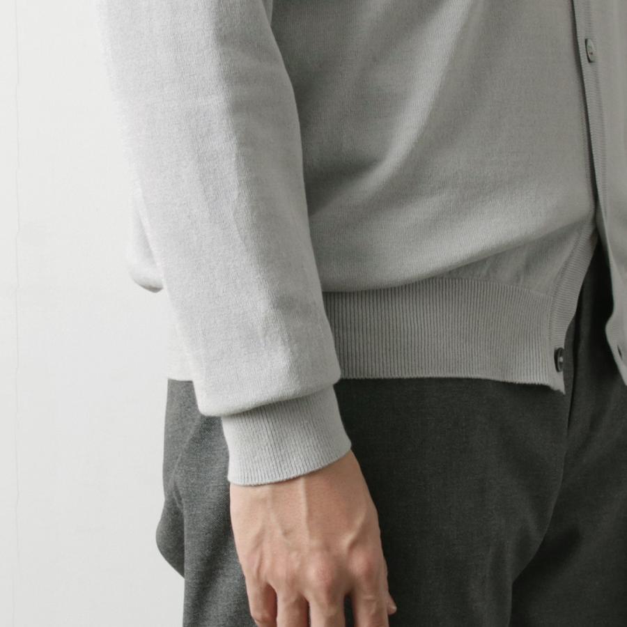 MOONCASTLE（ムーンキャッスル） アイスコットン カーディガン / メンズ サマーニット 接触冷感 長袖 | MOONCASTLE | 17