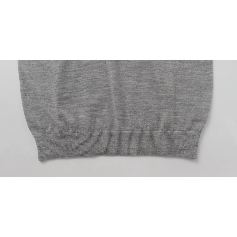 MOONCASTLE（ムーンキャッスル） エクストラファインメリノウール ポロネック ニット / メンズ トップス ニット 長袖 日本製 | MOONCASTLE | 17