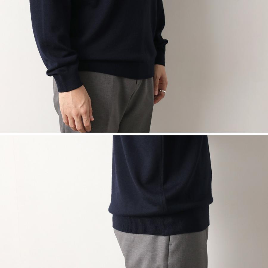 MOONCASTLE（ムーンキャッスル） エクストラファインメリノウール ポロネック ニット / メンズ トップス ニット 長袖 日本製 | MOONCASTLE | 11