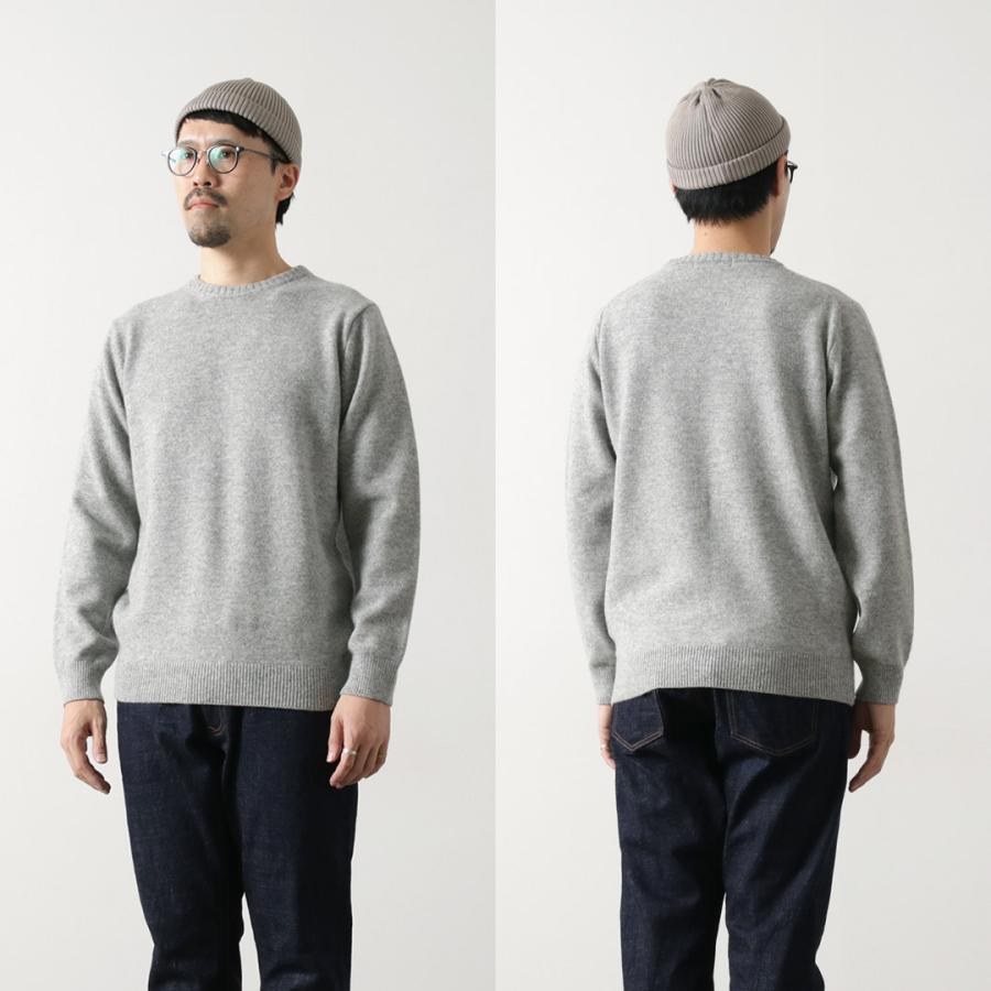 MOONCASTLE モックネック　カシミア　シルク　ウール MOONCASTLE（ムーンキャッスル） カシミア シルク ラムウール