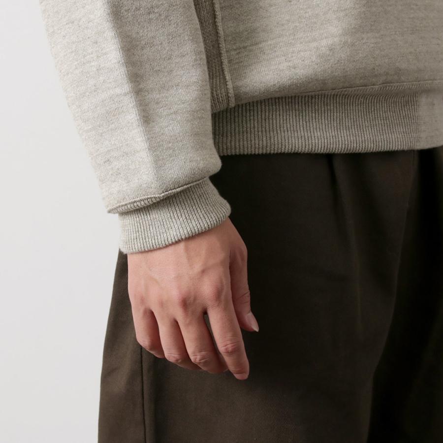 UNDYED（アンダイド） ニット ダブルフェイス トリムクルー カラード オーガニックコットン / スウェット クルーネック メンズ | UNDYED | 14