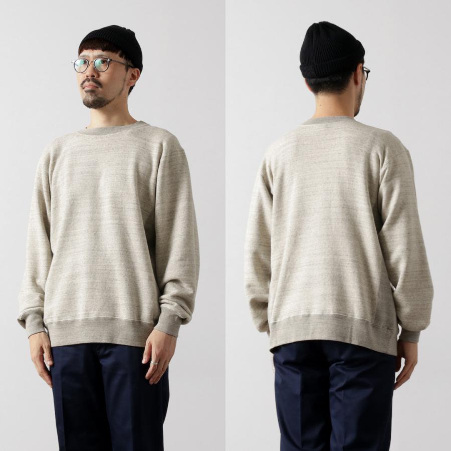 UNDYED（アンダイド） 裏毛 クルーネック スウェット カラード オーガニックコットン / メンズ 長袖 無地 日本製 | UNDYED | 14