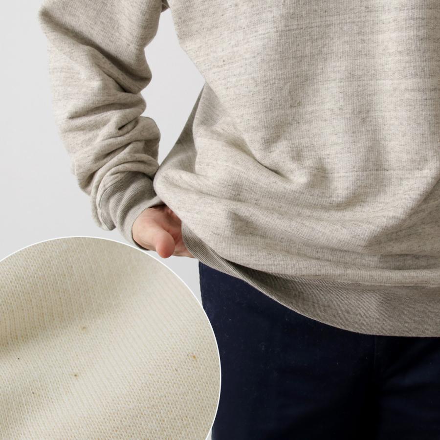 UNDYED（アンダイド） 裏毛 クルーネック スウェット カラード オーガニックコットン / メンズ 長袖 無地 日本製 | UNDYED | 09