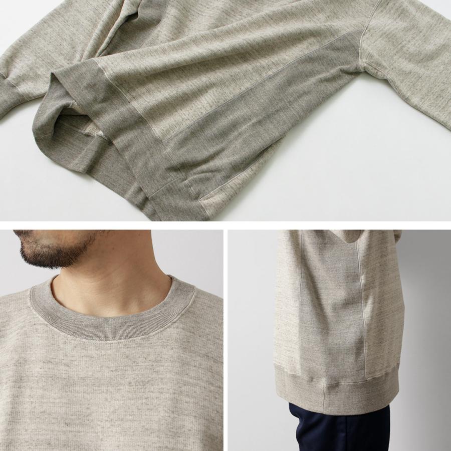 UNDYED（アンダイド） 裏毛 クルーネック スウェット カラード オーガニックコットン / メンズ 長袖 無地 日本製 | UNDYED | 11