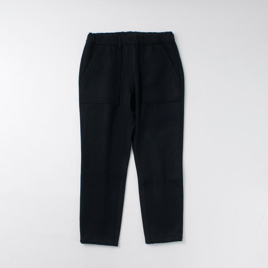 RE MADE IN TOKYO JAPAN（アールイー） スーパー140ウールメルトン イージースラックス / メンズ ボトムス ウエストゴム | Re made in tokyo japan | 02