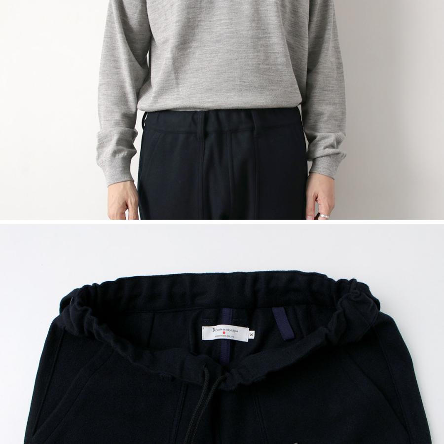 RE MADE IN TOKYO JAPAN（アールイー） スーパー140ウールメルトン イージースラックス / メンズ ボトムス ウエストゴム | Re made in tokyo japan | 07