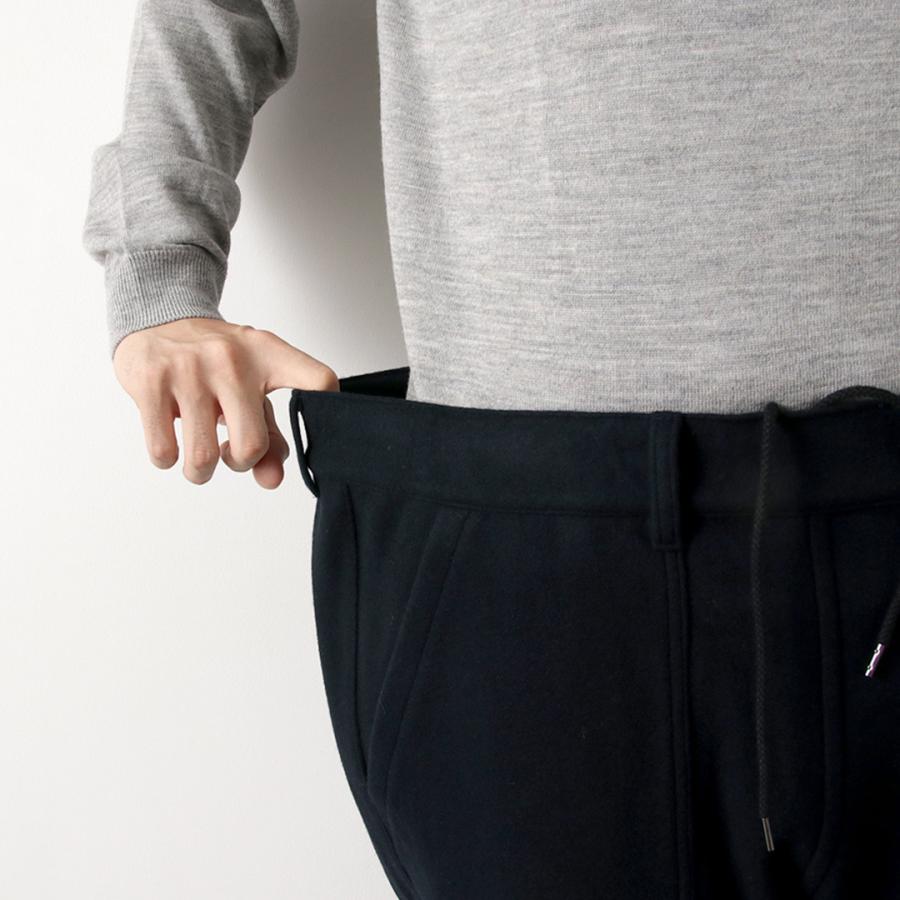 RE MADE IN TOKYO JAPAN（アールイー） スーパー140ウールメルトン イージースラックス / メンズ ボトムス ウエストゴム | Re made in tokyo japan | 08